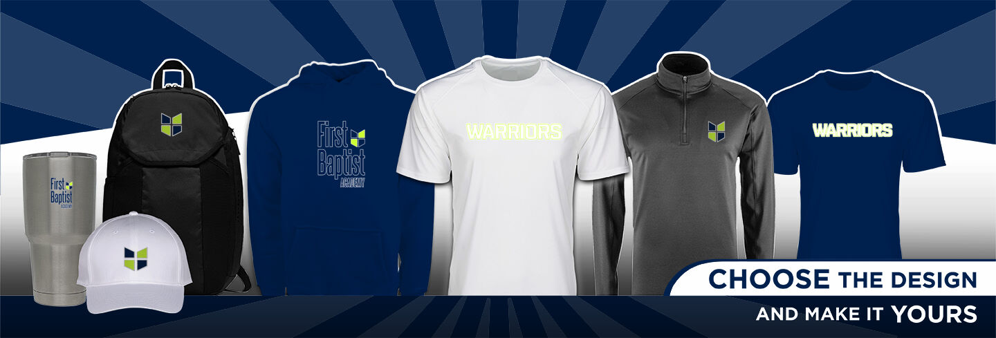 First Baptist Academy Warriors No Text Hero Banner - Single Banner