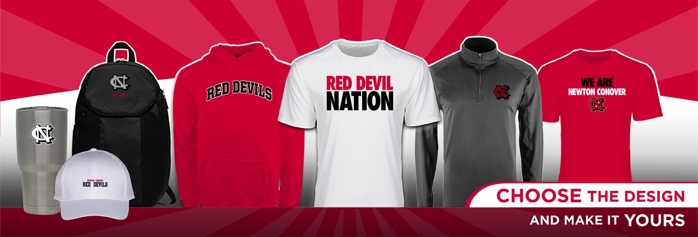 Newton Conover Red Devils No Text Hero Banner - Single Banner