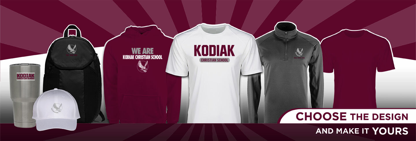 Kodiak Christian School Eagles No Text Hero Banner - Single Banner