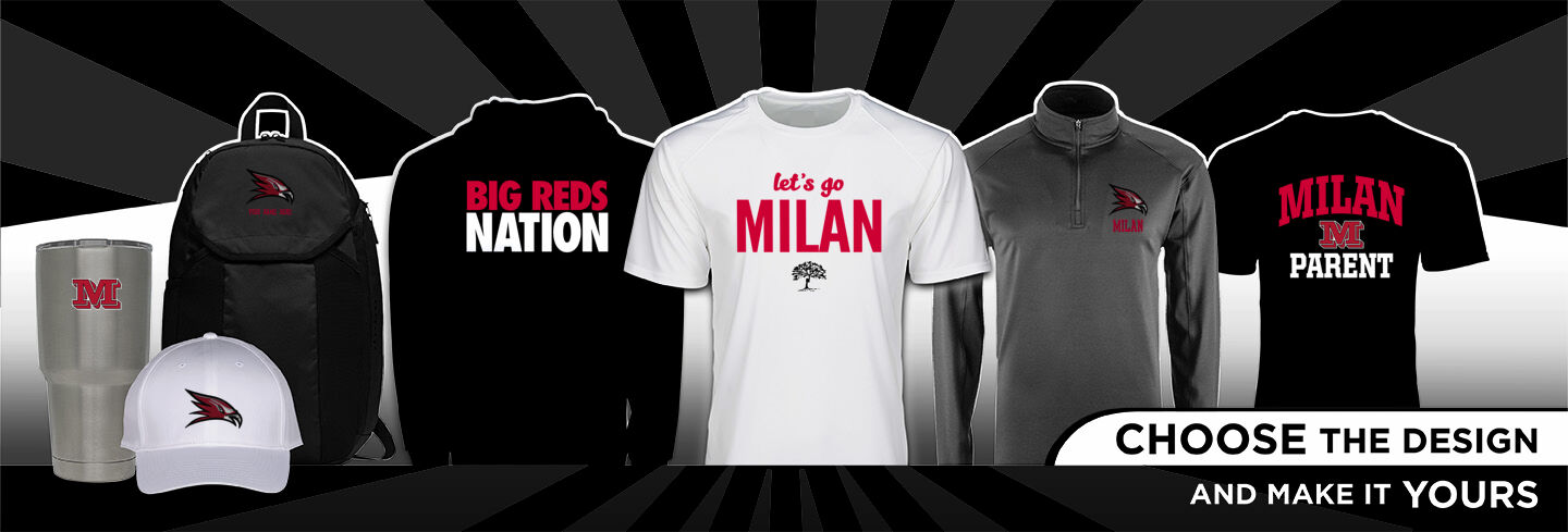 Milan Big Reds No Text Hero Banner - Single Banner