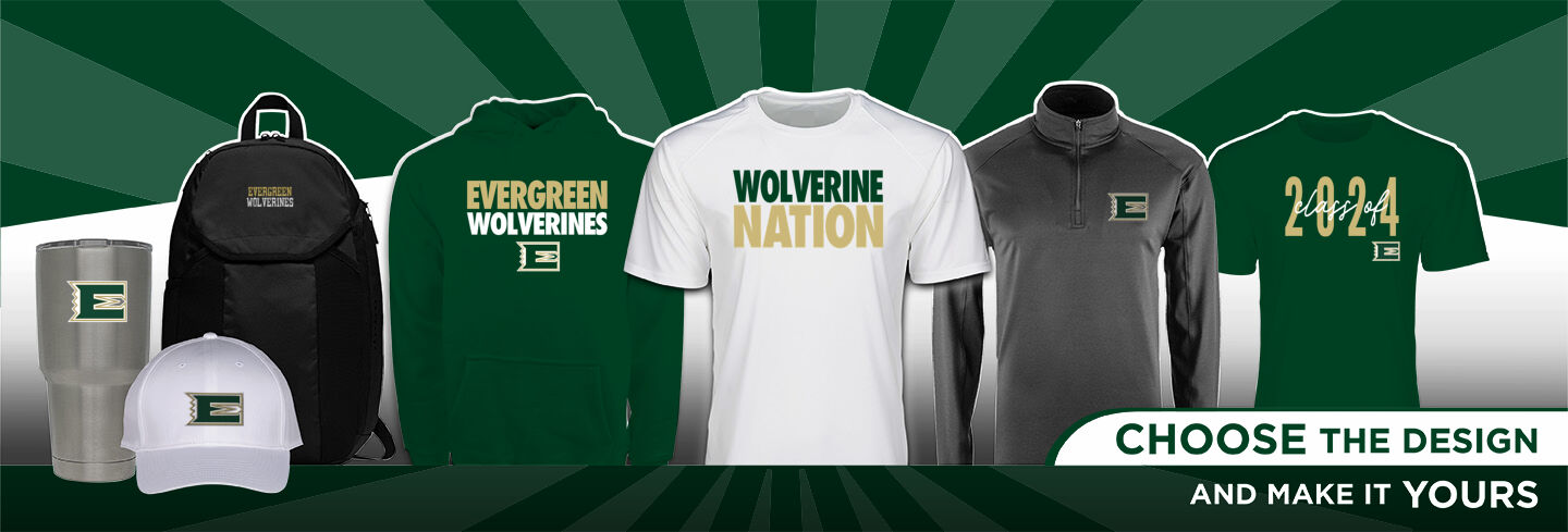 Evergreen Wolverines No Text Hero Banner - Single Banner