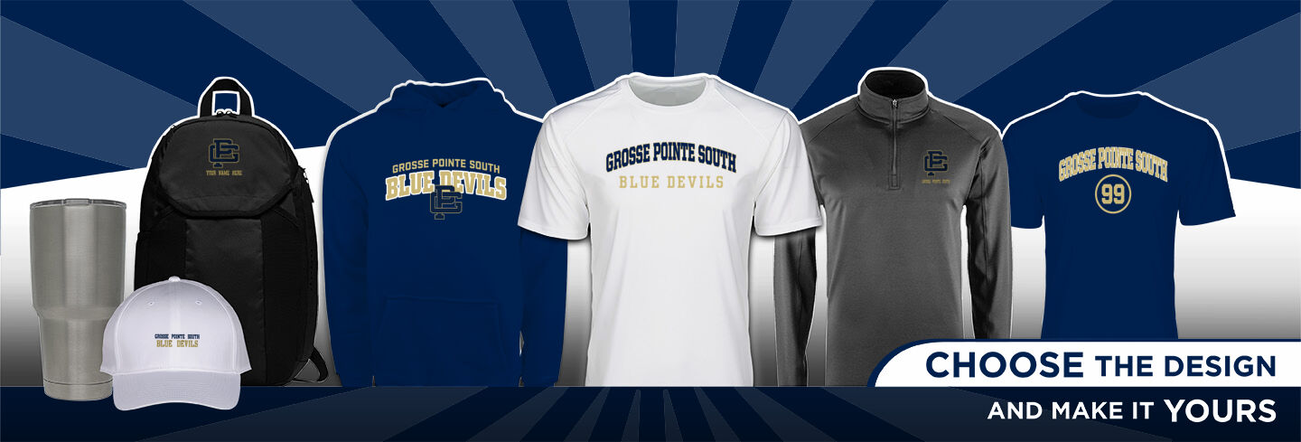 GROSSE POINTE SOUTH Blue Devils official sideline store No Text Hero Banner - Single Banner