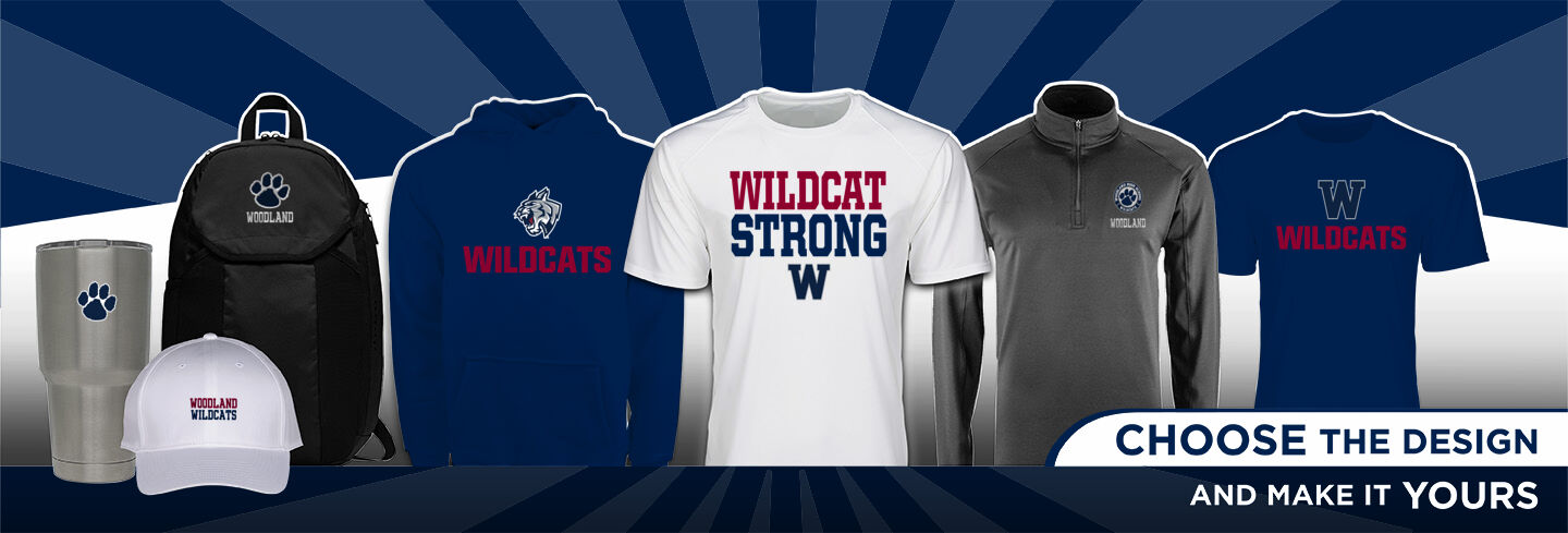 Woodland Wildcats No Text Hero Banner - Single Banner
