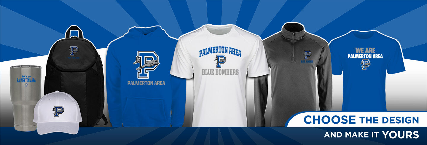 Palmerton Area Blue Bombers No Text Hero Banner - Single Banner