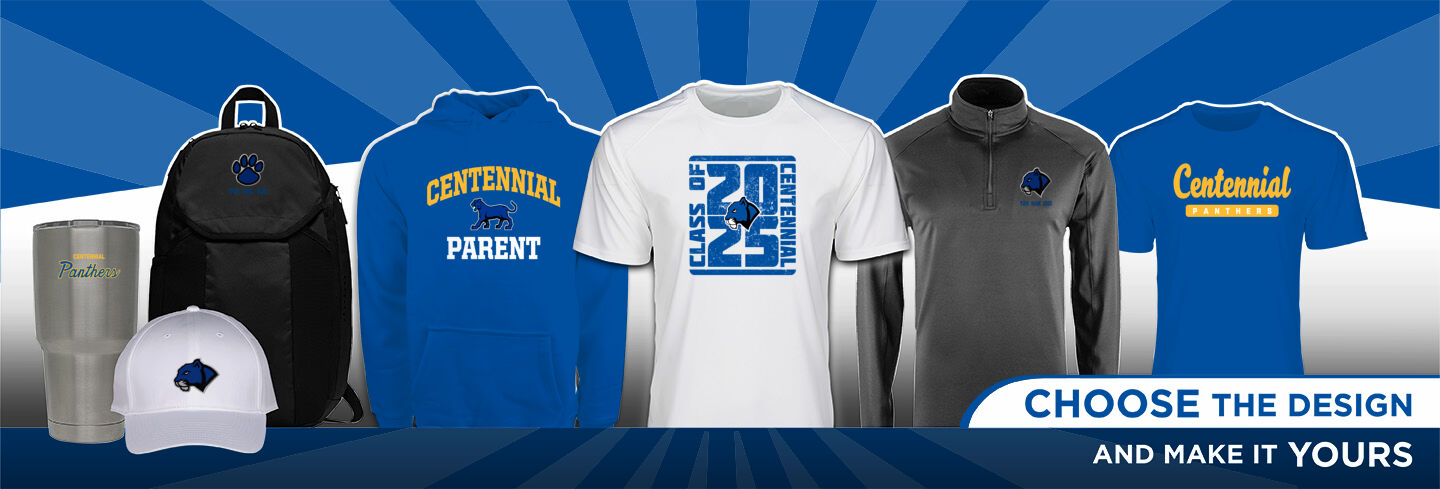 Centennial  Panthers No Text Hero Banner - Single Banner