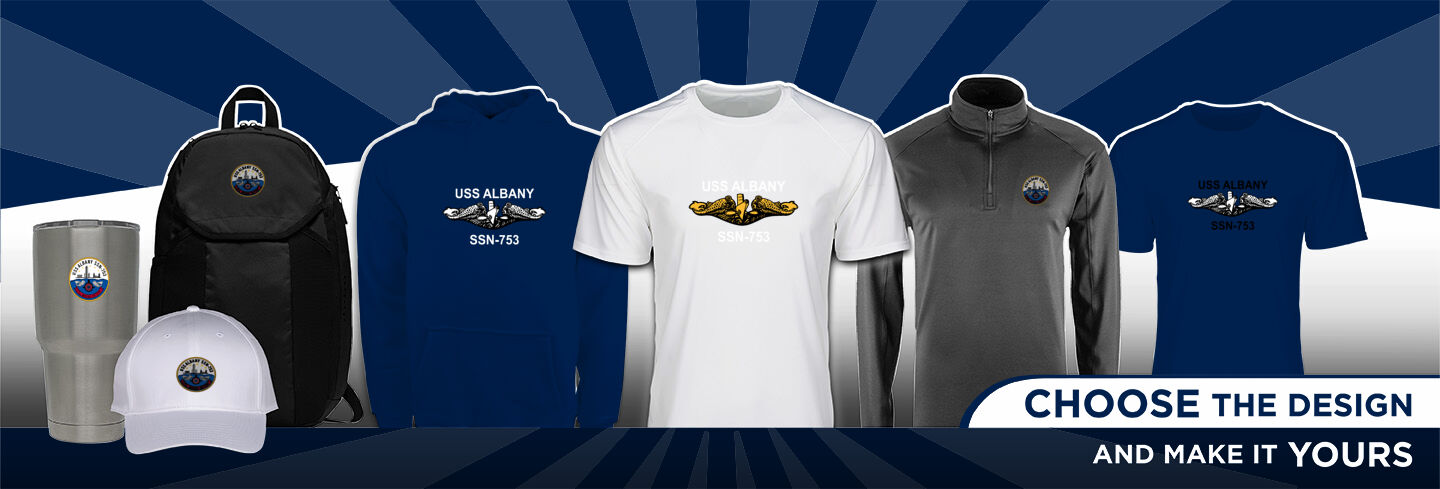 USS ALBANY SSN 753 No Text Hero Banner - Single Banner