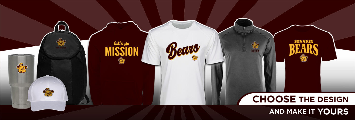 MISSION HIGH SCHOOL BEARS No Text Hero Banner - Single Banner