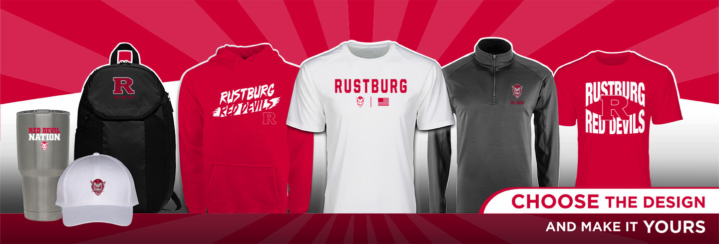 RUSTBURG HIGH SCHOOL RED DEVILS No Text Hero Banner - Single Banner