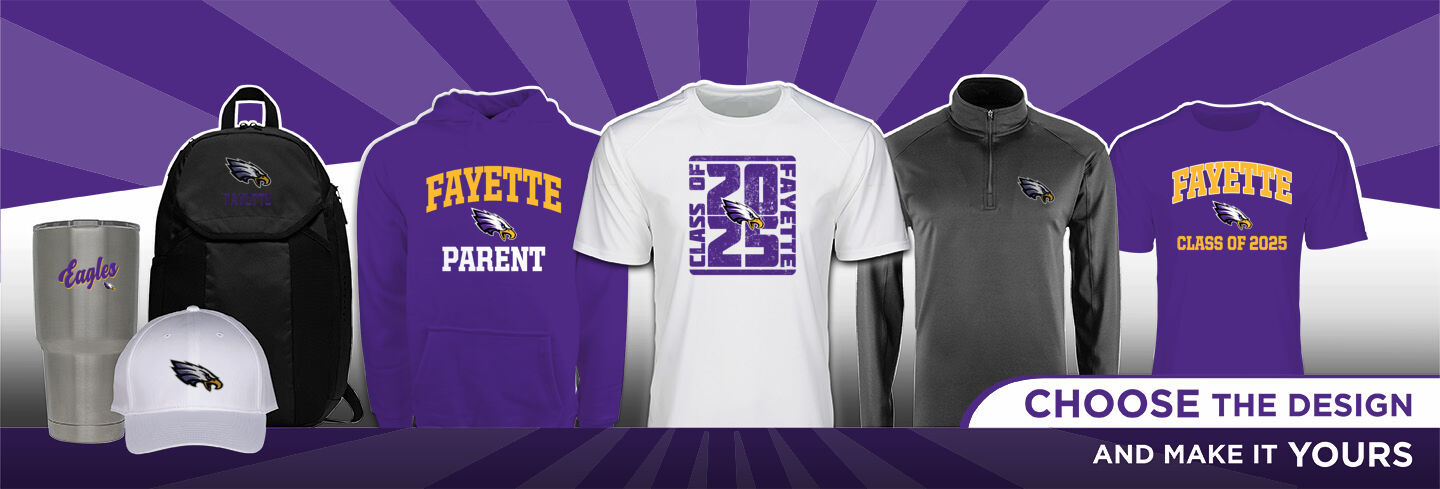 FAYETTE HIGH SCHOOL EAGLES No Text Hero Banner - Single Banner