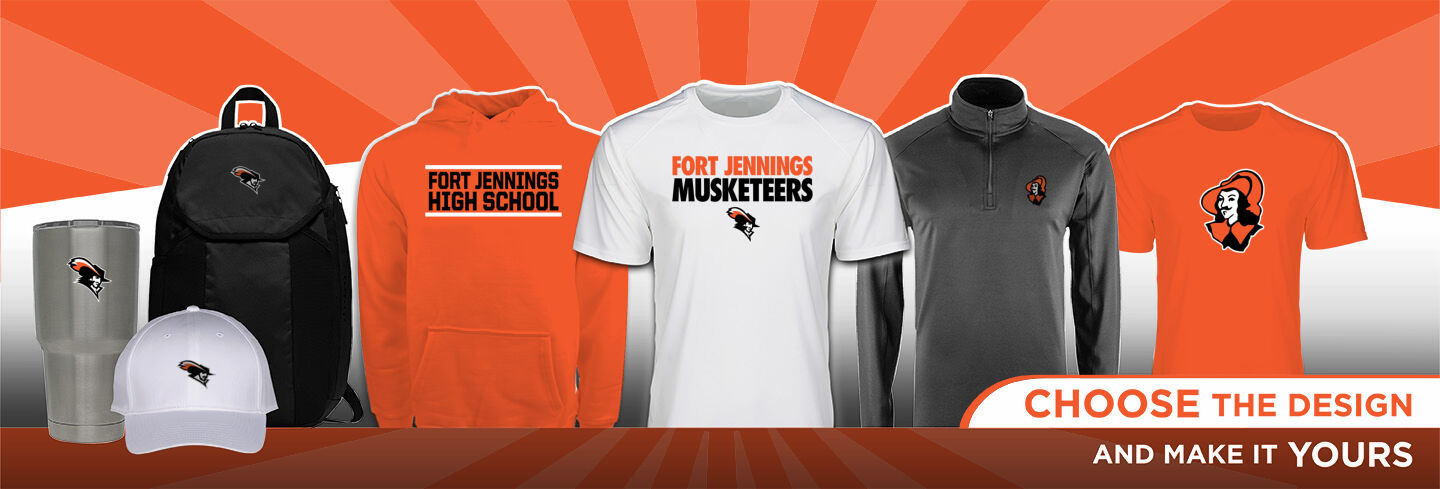 FORT JENNINGS HIGH SCHOOL MUSKETEERS No Text Hero Banner - Single Banner