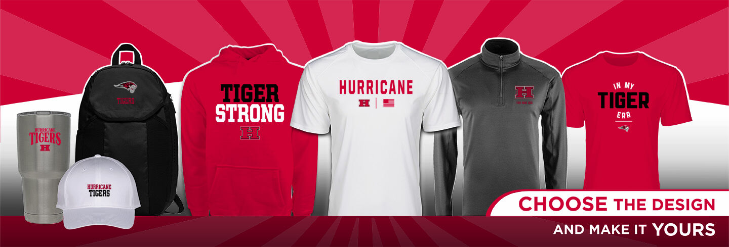 HURRICANE HIGH SCHOOL TIGERS No Text Hero Banner - Single Banner