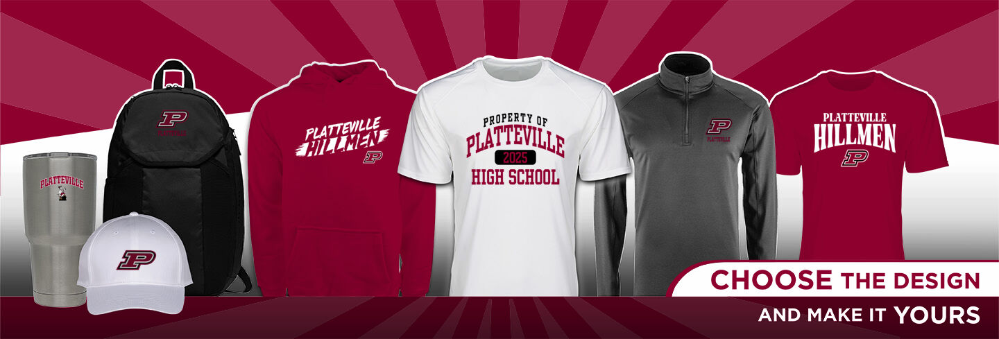 PLATTEVILLE HIGH SCHOOL HILLMEN No Text Hero Banner - Single Banner