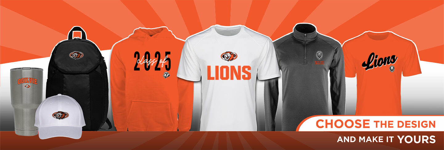 OGILVIE HIGH SCHOOL LIONS No Text Hero Banner - Single Banner