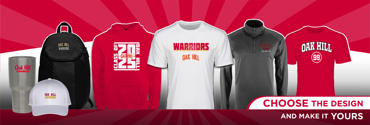 Oak Hill Warriors No Text Hero Banner - Single Banner