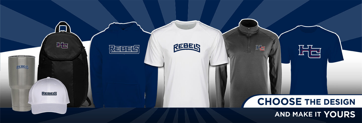 HARALSON COUNTY HIGH SCHOOL REBELS No Text Hero Banner - Single Banner