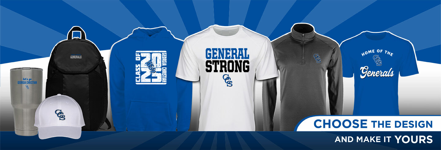 GEORGIA CHRISTIAN SCHOOL GENERALS No Text Hero Banner - Single Banner