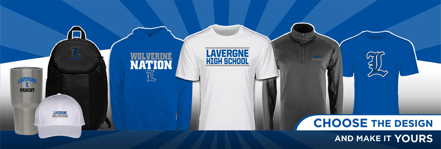 LAVERGNE HIGH SCHOOL WOLVERINES No Text Hero Banner - Single Banner