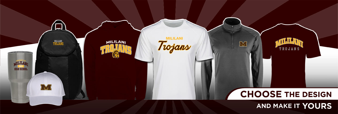 Mililani Trojans No Text Hero Banner - Single Banner
