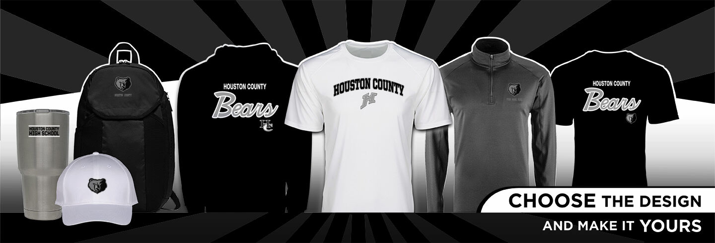 HOUSTON COUNTY HIGH SCHOOL BEARS No Text Hero Banner - Single Banner