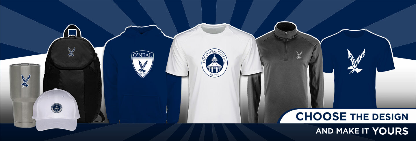 THE O'NEAL SCHOOL FALCONS No Text Hero Banner - Single Banner