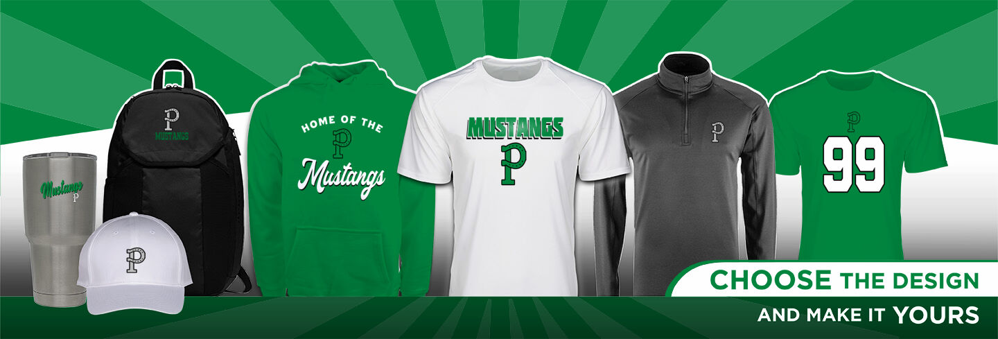 PORTAGE AREA HIGH SCHOOL MUSTANGS No Text Hero Banner - Single Banner