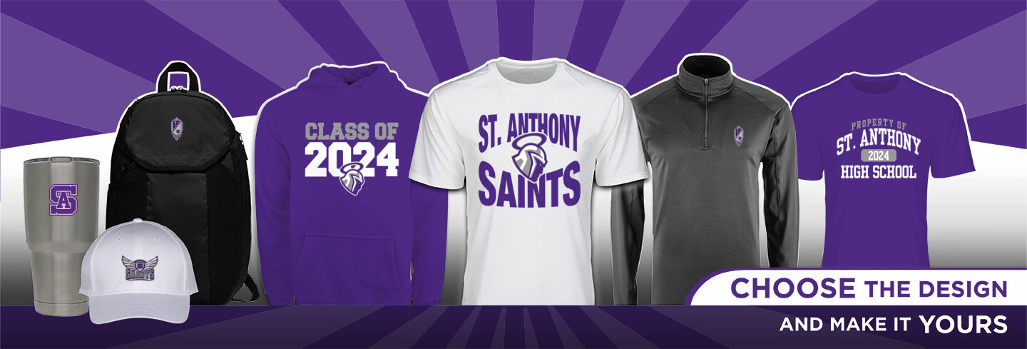 St. Anthony Saints No Text Hero Banner - Single Banner
