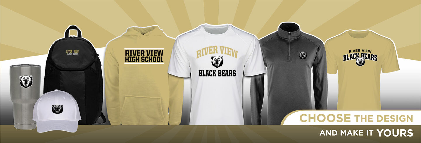 RIVER VIEW HIGH SCHOOL BLACK BEARS No Text Hero Banner - Single Banner
