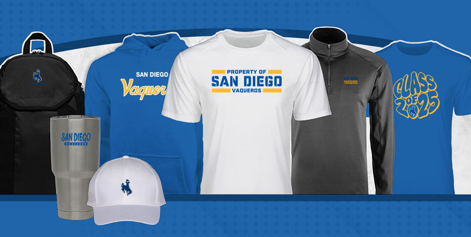 SAN DIEGO HIGH SCHOOL VAQUEROS Primary Multi Module Banner: 2024 Q1 Banner