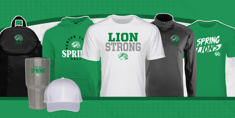 SPRING HIGH SCHOOL LIONS Primary Multi Module Banner: 2024 Q1 Banner