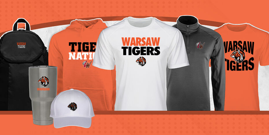 WARSAW HIGH SCHOOL TIGERS Primary Multi Module Banner: 2024 Q1 Banner
