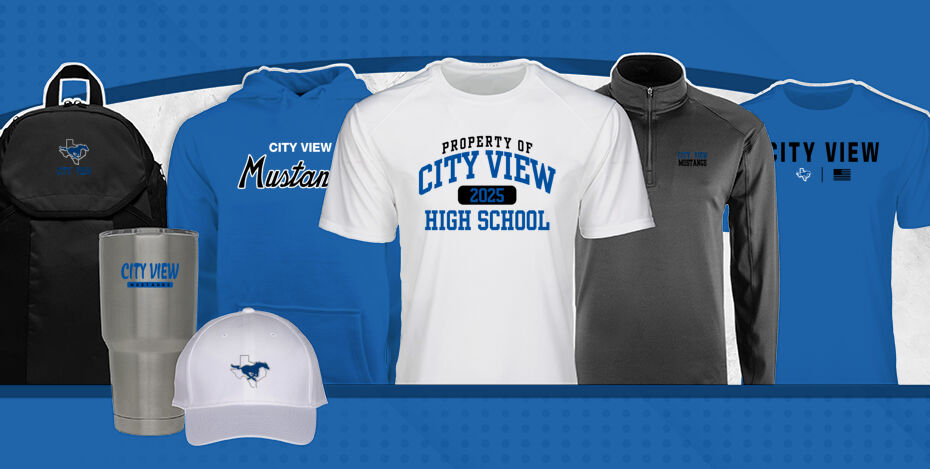 CITY VIEW HIGH SCHOOL MUSTANGS Primary Multi Module Banner: 2024 Q1 Banner