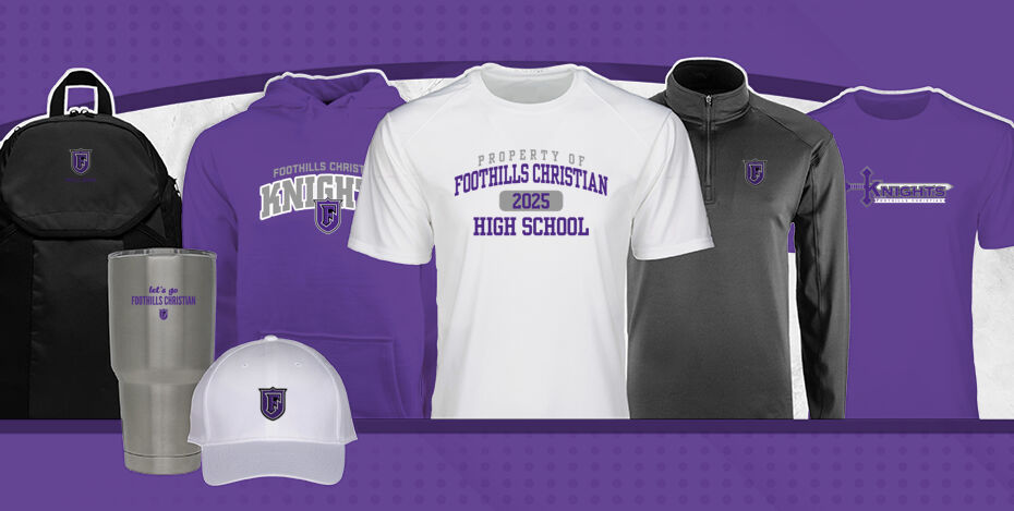FOOTHILLS CHRISTIAN HIGH SCHOOL KNIGHTS Primary Multi Module Banner: 2024 Q1 Banner