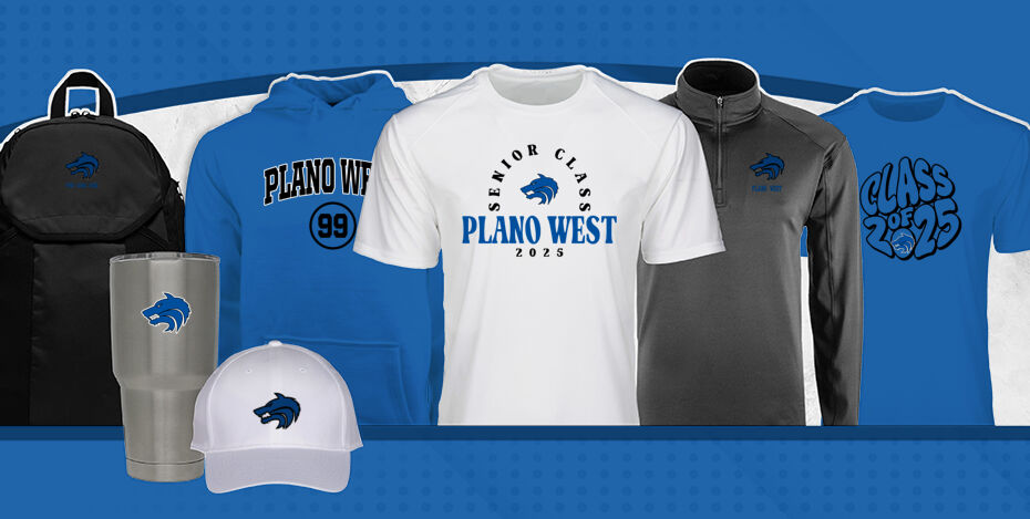 PLANO WEST SENIOR HIGH SCHOOL WOLVES Primary Multi Module Banner: 2024 Q1 Banner