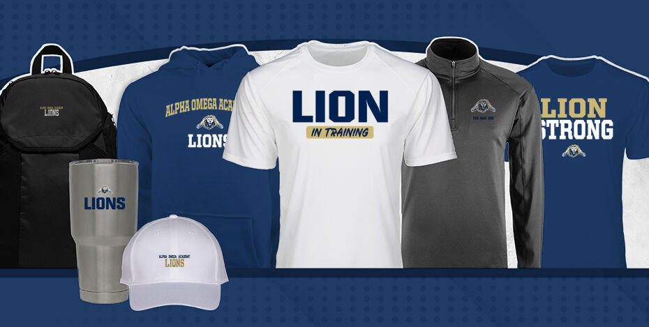 ALPHA OMEGA ACADEMY LIONS Primary Multi Module Banner: 2024 Q1 Banner
