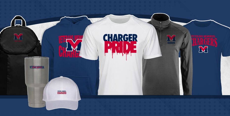 VETERANS MEMORIAL HIGH SCHOOL CHARGERS Primary Multi Module Banner: 2024 Q1 Banner