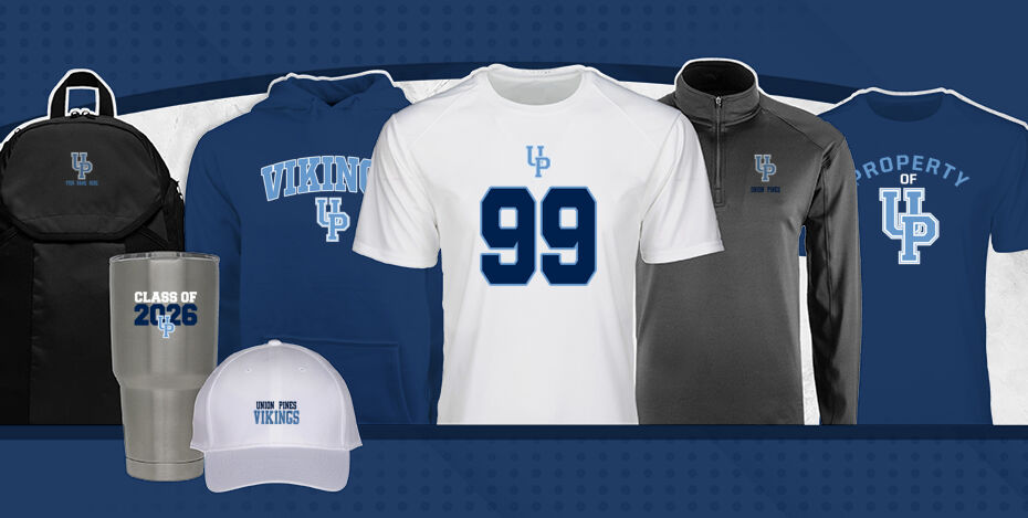 UNION PINES HIGH SCHOOL VIKINGS Primary Multi Module Banner: 2024 Q1 Banner
