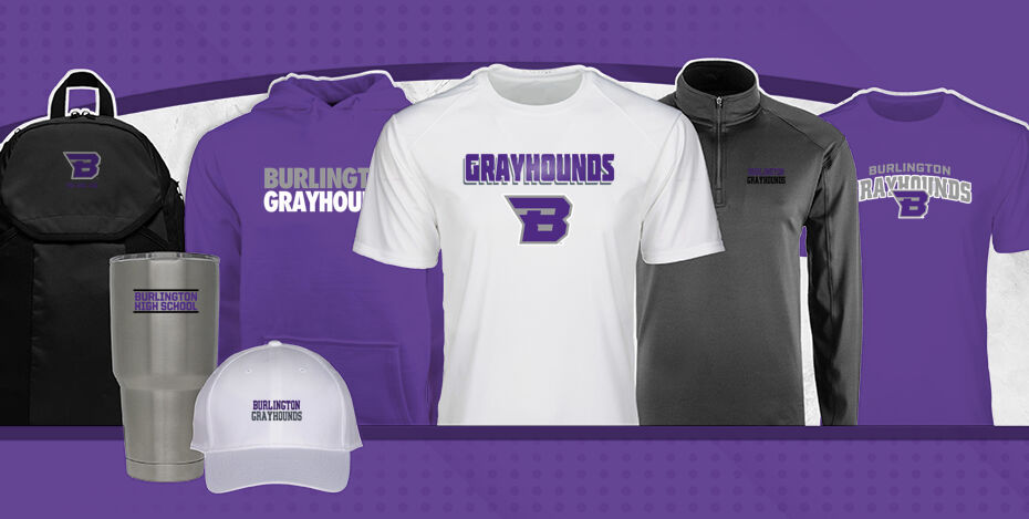 BURLINGTON HIGH SCHOOL GRAYHOUNDS Primary Multi Module Banner: 2024 Q1 Banner