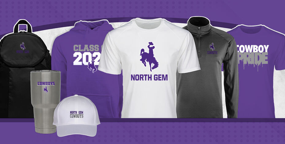 NORTH GEM SENIOR HIGH SCHOOL COWBOYS Primary Multi Module Banner: 2024 Q1 Banner