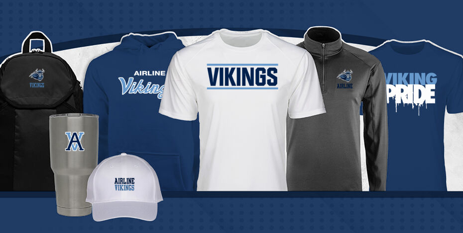 AIRLINE HIGH SCHOOL VIKINGS Primary Multi Module Banner: 2024 Q1 Banner