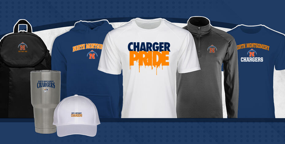 NORTH MONTGOMERY HIGH SCHOOL CHARGERS Primary Multi Module Banner: 2024 Q1 Banner