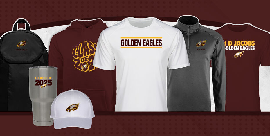 H D JACOBS HIGH SCHOOL GOLDEN EAGLES Primary Multi Module Banner: 2024 Q1 Banner