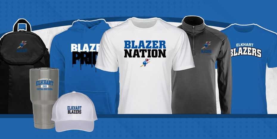 ELKHART CENTRAL HIGH SCHOOL BLAZERS Primary Multi Module Banner: 2024 Q1 Banner