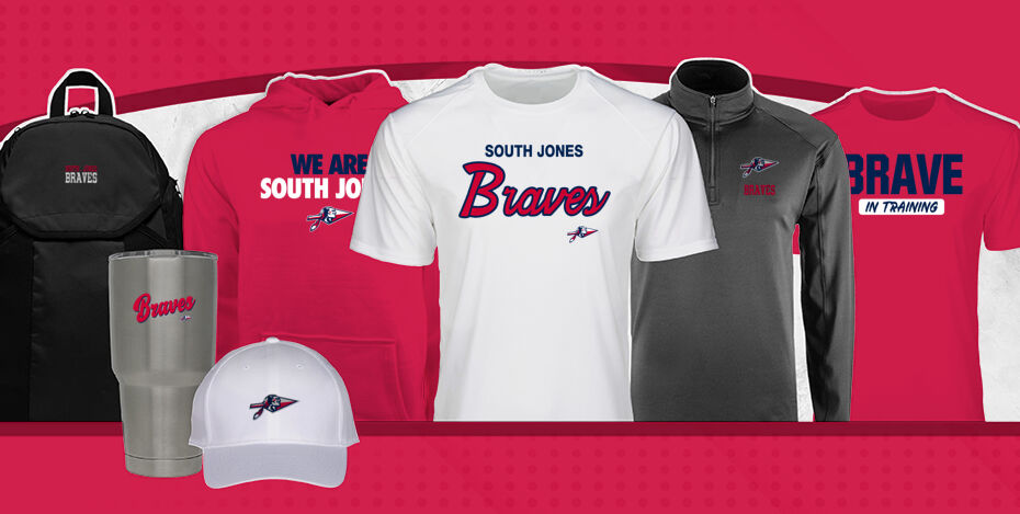SOUTH JONES HIGH SCHOOL BRAVES Primary Multi Module Banner: 2024 Q1 Banner