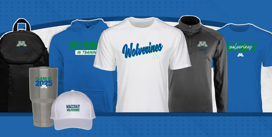 MACCRAY HIGH SCHOOL WOLVERINES Primary Multi Module Banner: 2024 Q1 Banner