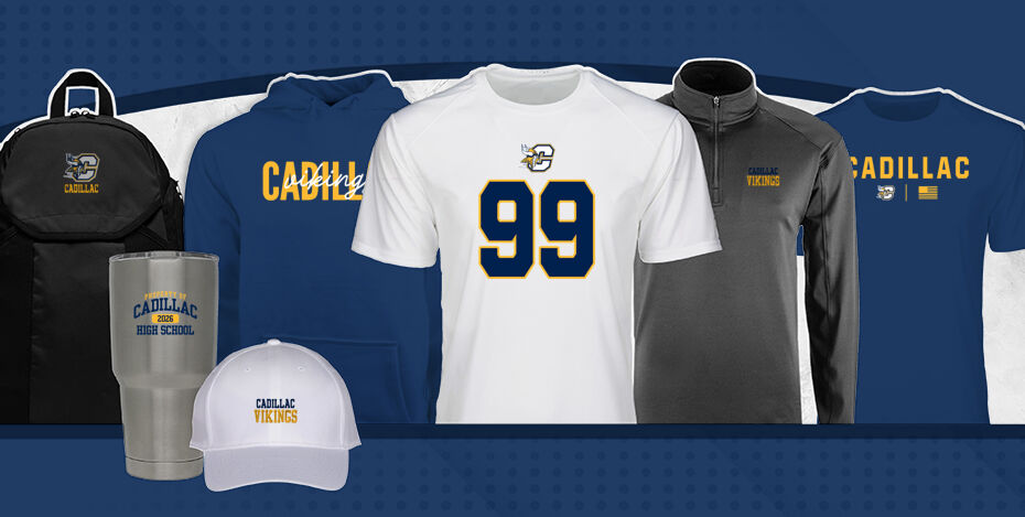 CADILLAC HIGH SCHOOL VIKINGS Primary Multi Module Banner: 2024 Q1 Banner