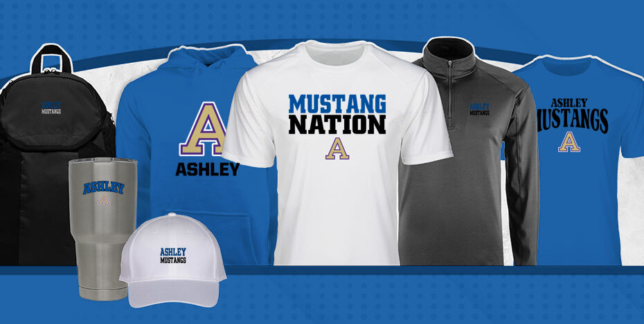 ASHLEY HIGH SCHOOL MUSTANGS Primary Multi Module Banner: 2024 Q1 Banner