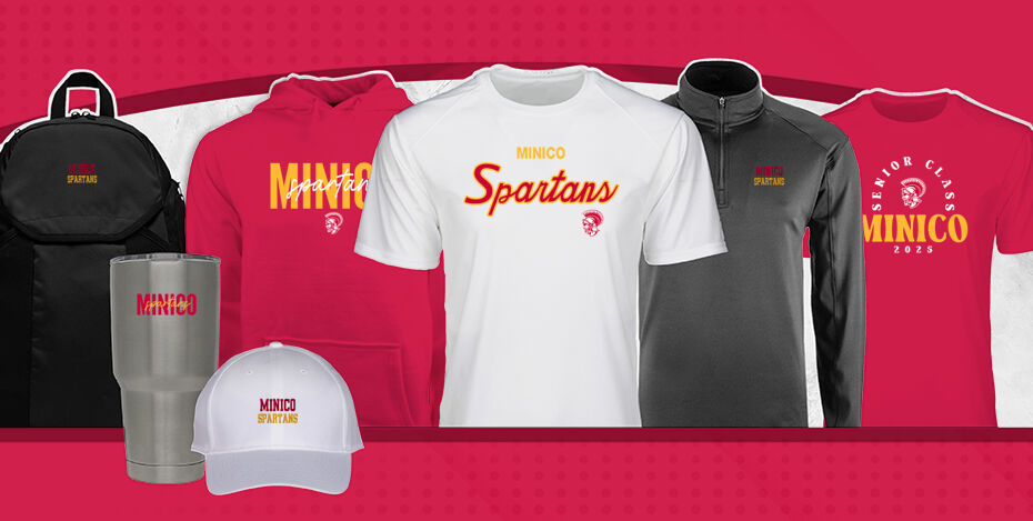 MINICO HIGH SCHOOL SPARTANS Primary Multi Module Banner: 2024 Q1 Banner