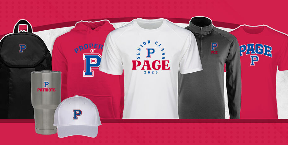 PAGE HIGH SCHOOL PATRIOTS Primary Multi Module Banner: 2024 Q1 Banner