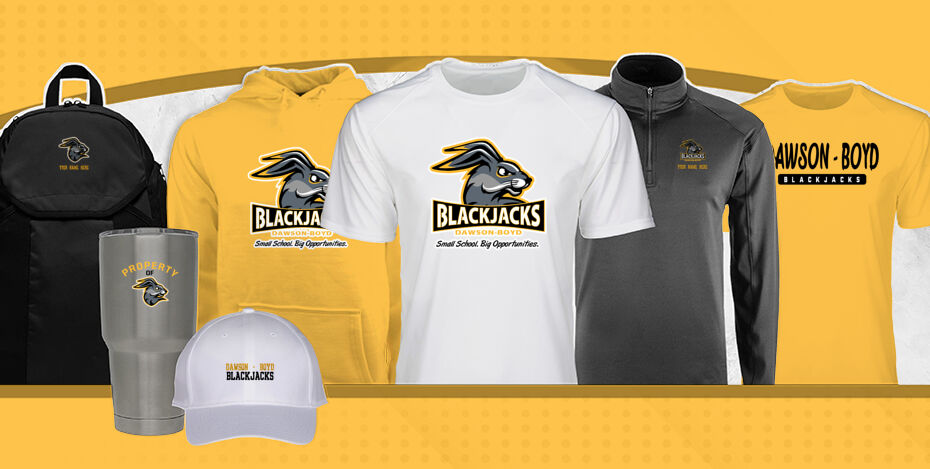 DAWSON-BOYD HIGH SCHOOL BLACKJACKS Primary Multi Module Banner: 2024 Q1 Banner