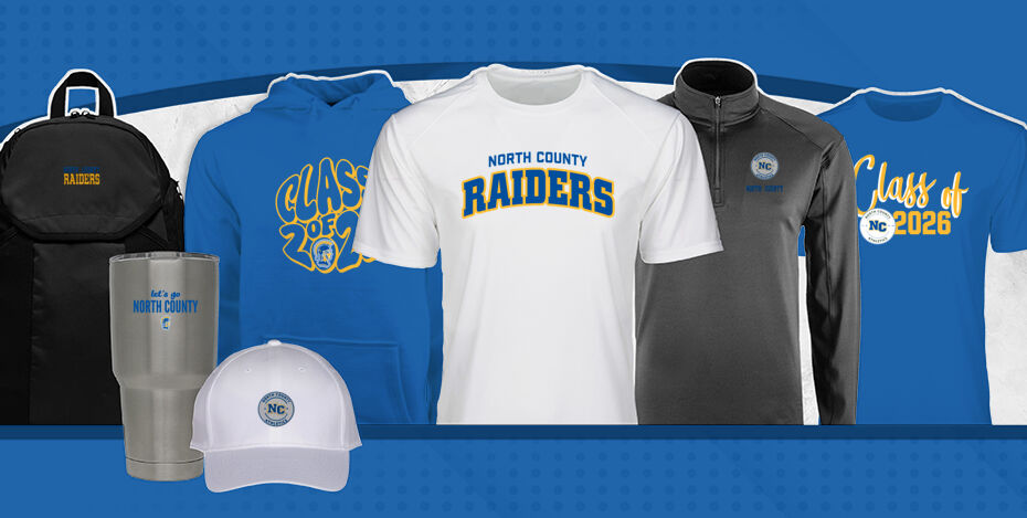 NORTH COUNTY HIGH SCHOOL RAIDERS Primary Multi Module Banner: 2024 Q1 Banner